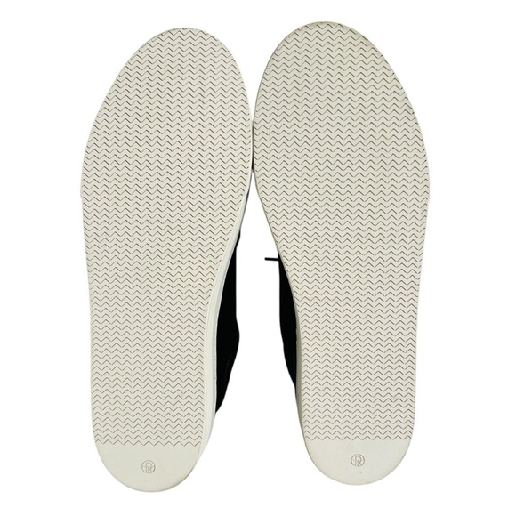 The Row Marie H Lace-Up Sneaker in Leather Black Size 38.5 - Picture 14 of 16